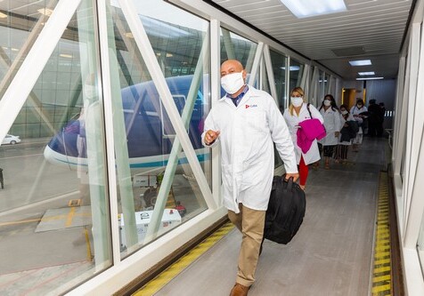Из Кубы в Азербайджан прибыла очередная бригада врачей (Фото)