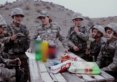 Азербайджанским солдатам переданы сладости, купленные на деньги 10-летнего Марлона из Бразилии (Видео)