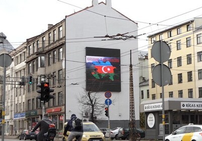На центральных улицах Риги размещены билборды «Карабах – это Азербайджан!» (Видео-Фото)