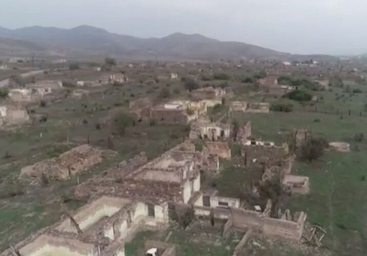 Освобожденный от оккупации поселок Бартаз Зангиланского района (Видео)