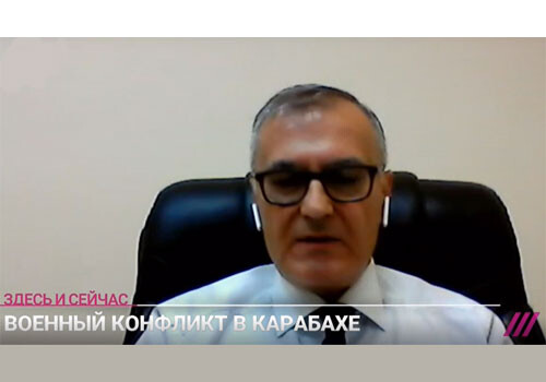 «В Шуше больше никогда не будет армянских оккупантов» - Фуад Ахундов в эфире телеканала «Дождь»