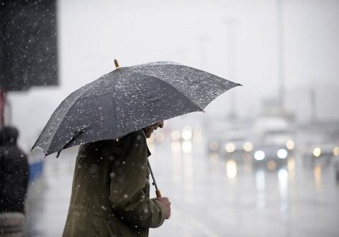 В Азербайджане погода будет неустойчивой, ожидаются дождь и снег