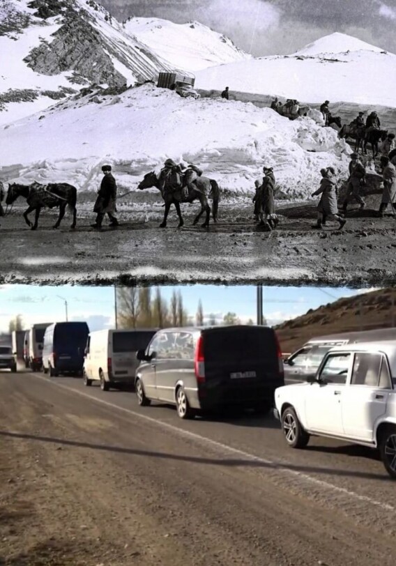 В отличие от вывозящих весь свой скарб армян, азербайджанцы покидали Кяльбаджар в 1993 году едва одетыми зимой, порой босиком (Фото-Видео)
