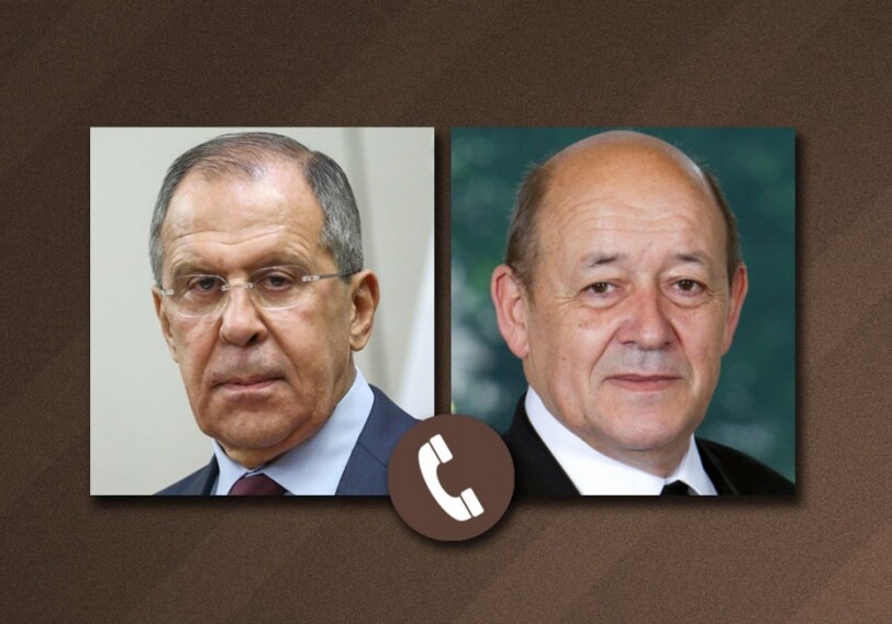 Главы МИД России и Франции обсудили ситуацию в Карабахе