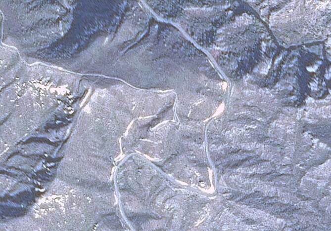 Снимки Лачинского района через спутник «Azersky» (Фото)