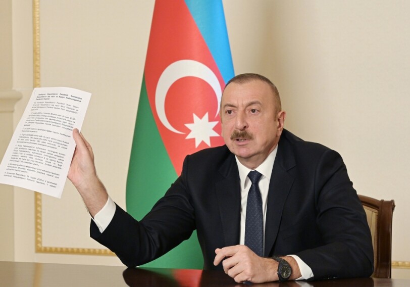 Президент Азербайджана обнародовал уничтоженную и взятую в качестве трофея вражескую технику