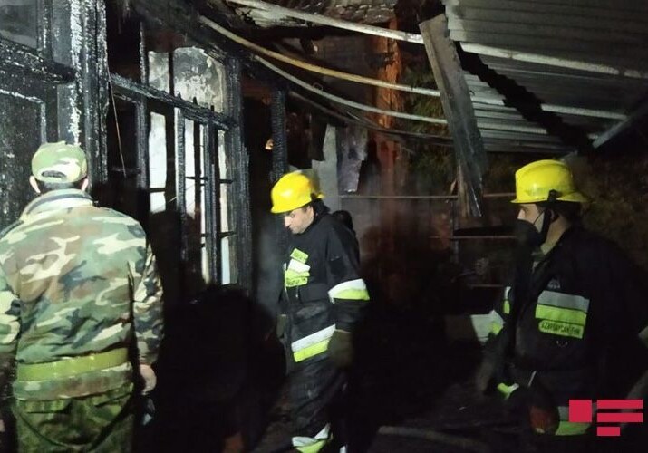 В Геранбое сгорел дом, погиб владелец