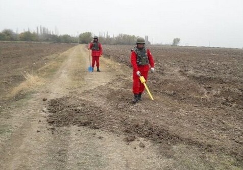 Завершено разминирование участка прокладки дороги Тертер-Суговушан (Фото)