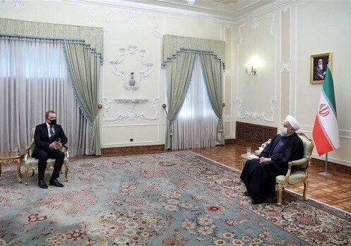 Джейхун Байрамов встретился с президентом Ирана (Фото-Обновлено)