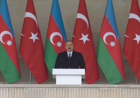 Ильхам Алиев: «За 44 дня Азербайджан одержал блестящую победу над Арменией»