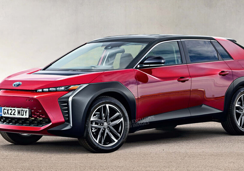 Новый кроссовер Toyota BZ станет первым полностью электрическим авто марки