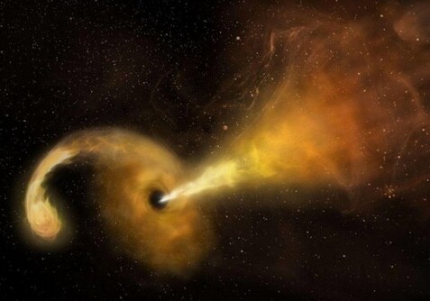 Ученые зафиксировали мощную гамма-вспышку в древнейшей галактике