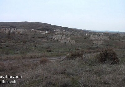 Кадры из освобожденного села Сарыджалы Джебраильского района (Видео)