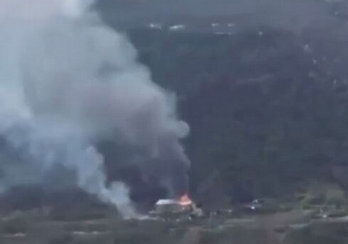 Армянские вандалы сжигают села рядом с Кафаном (Видео)