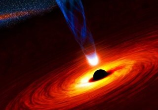 Пропала одна из самых больших черных дыр во Вселенной