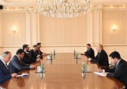 Президент Азербайджана принял афганскую делегацию (Обновлено)