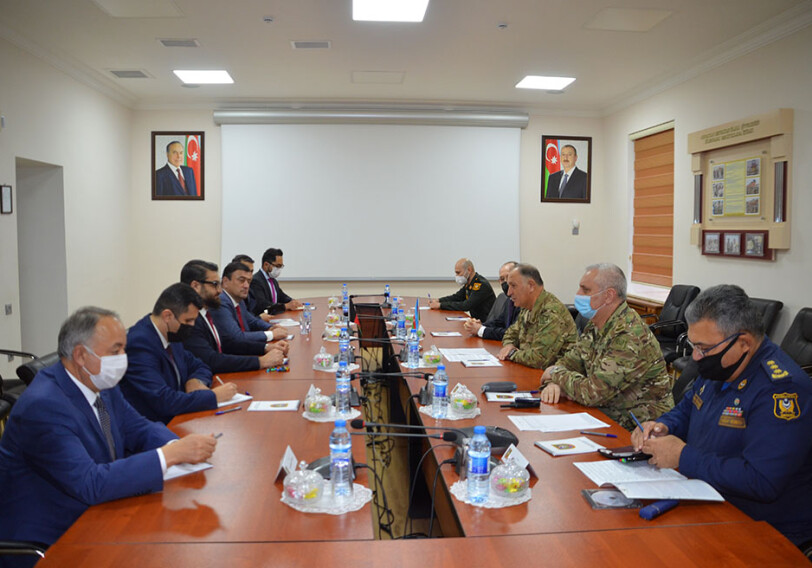 В Минобороны Азербайджана состоялась встреча с афганской делегацией (Фото)