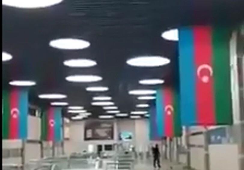 Станция бакинского метро «8 Ноября» скоро будет сдана в эксплуатацию (Видео)