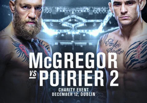 UFC представил официальный постер боя Макгрегор — Порье