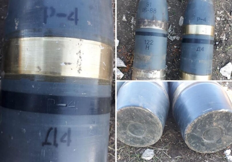 В Суговушане на территории бывшего армянского поста обнаружены  бомбы с белым фосфором (Фото)