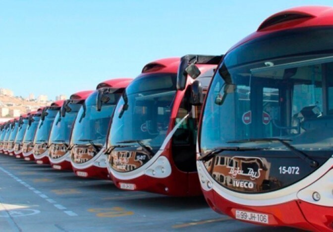 В Азербайджане общественный транспорт не будет работать по выходным до 31 января 2020 года