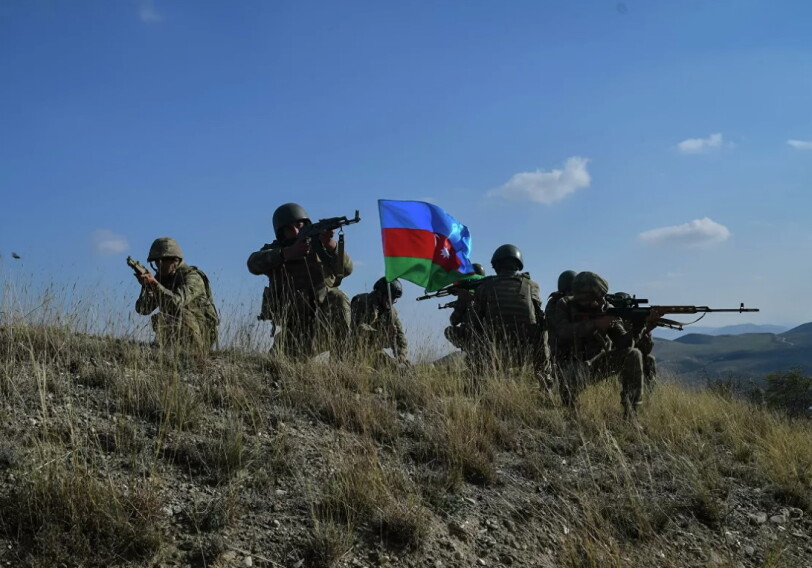 Группа военнослужащих ВС Азербайджана награждена медалью «За освобождение Кельбаджара» 