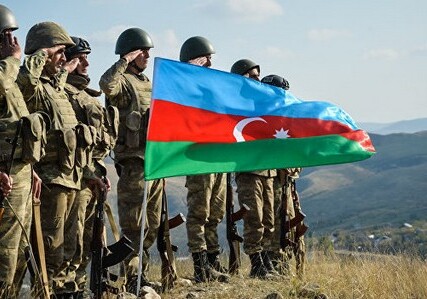 Группа военнослужащих ВС Азербайджана награждена медалью «За военные заслуги»