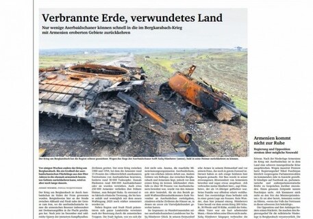 Швейцарский журналист: «Армяне превратили оккупированные азербайджанские территории в руины»