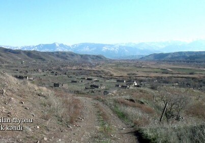 Кадры из села Генлик Зангиланского района (Видео)