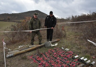 Миротворцы РФ обезвредили более 20 тысяч взрывоопасных предметов в Карабахе