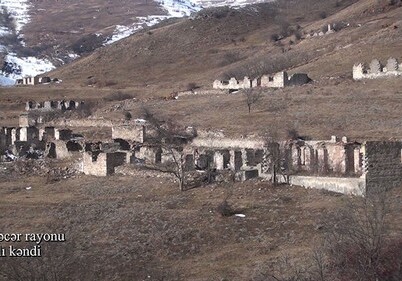 Кадры из села Отаглы Кяльбаджарского района (Видео) 