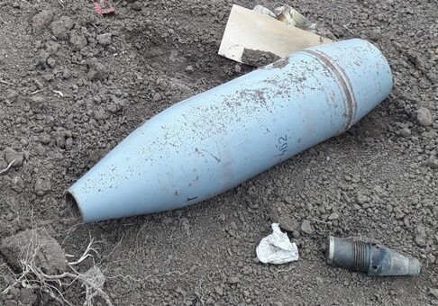 В прифронтовых районах обнаружены неразорвавшиеся боеприпасы (Фото)
