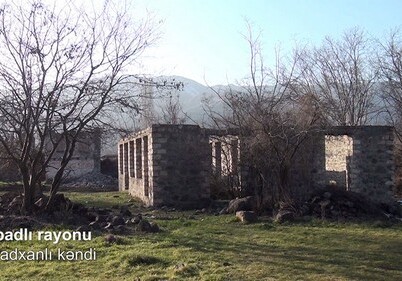 Миобороны АР показало кадры из села Мурадханлы Губадлинского района (Фото-Видео)