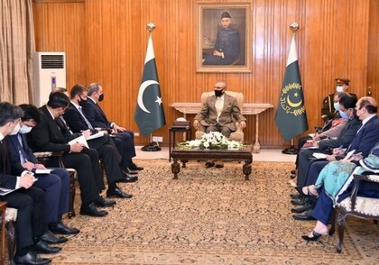 Министр иностранных дел Азербайджана встретился с Президентом Пакистана (Фото) 