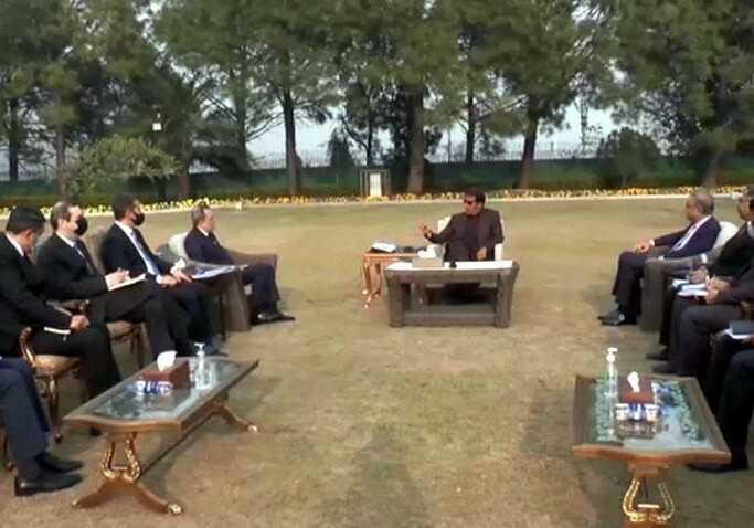 Джейхун Байрамов встретился с премьер-министром Пакистана (Фото)