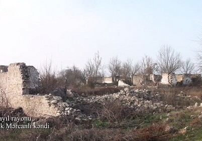 Кадры из села Беюк Марджанлы Джебраильского района (Фото-Видео)