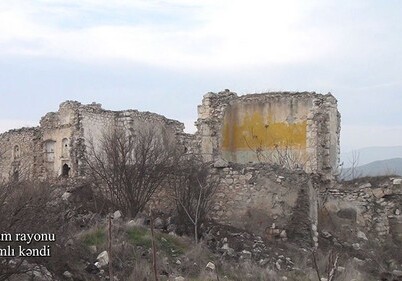 Минобороны АР показало руины села Гасымлы Агдамского района (Фото-Видео)
