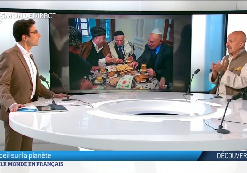 Реза Дегати в эфире французского телеканала TV5MONDE рассказал о зверствах армян и мультикультурализме в Азербайджане