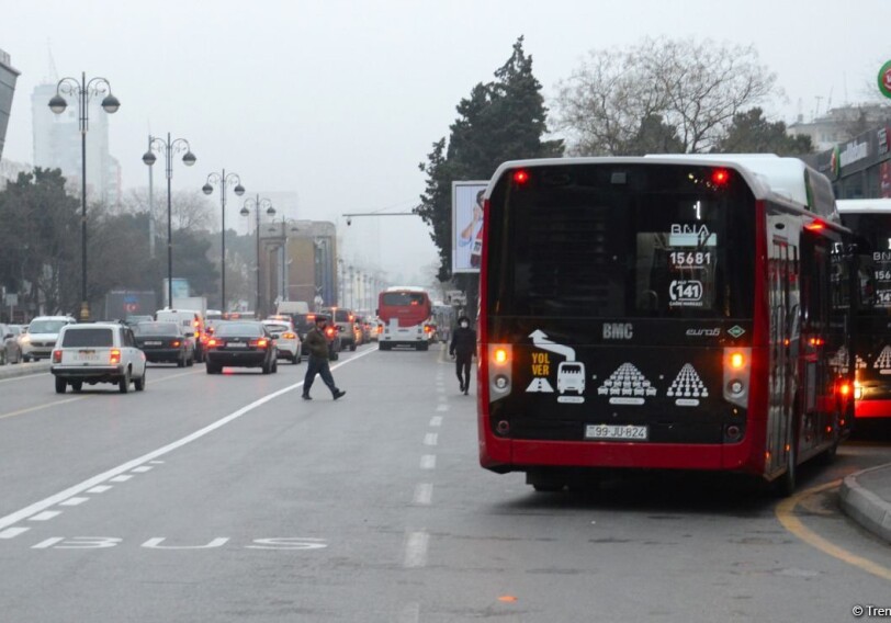 По случаю годовщины трагедии 20 Января в Баку будет изменен маршрут движения некоторых автобусов