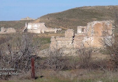 Минобороны АР показало руины села Дордчинар Физулинского района (Фото-Видео)