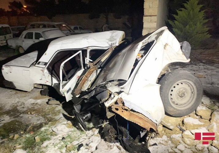В Баку на мосту столкнулись 11 автомобилей, есть пострадавшие (Фото)