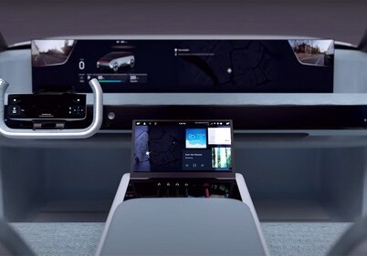 Офис на колесах: Samsung представил концепт автомобиля будущего (Фото-Видео)