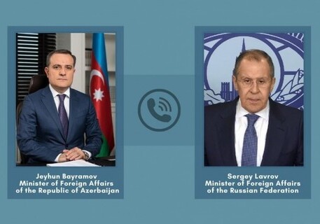 Главы МИД Азербайджана и России обсудили ситуацию в регионе