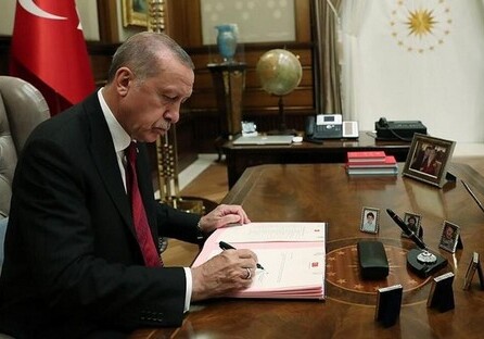 Эрдоган утвердил документ о посещении гражданами Азербайджана Турции по удостоверению личности