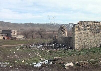 Кадры из села Мирляр Губадлинского района (Фото-Видео)