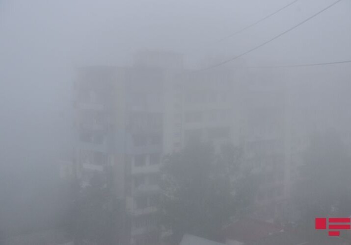 Туманная погода в Азербайджане сохранится до завтрашнего дня