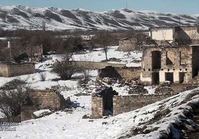 Кадры из села Муганлы Губадлинского района (Фото-Видео)