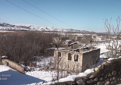 Кадры из села Зиланлы Губадлинского района (Фото-Видео)