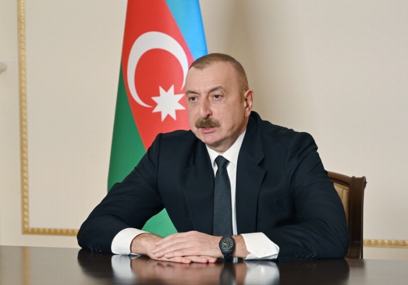 Ильхам Алиев выступил на VII заседании министров в рамках Консультативного совета Южного газового коридора в формате видеоконференции (Фото-Обновлено)