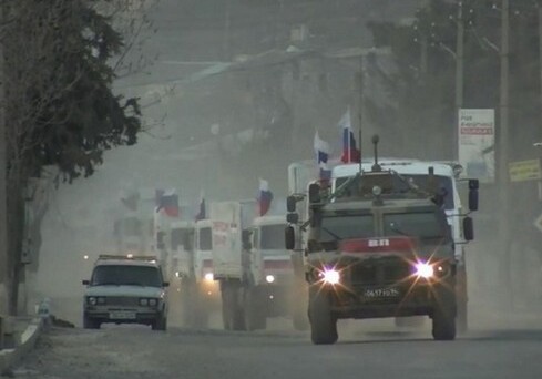 Российские миротворцы обеспечили транзит грузов в Кяльбаджарский район